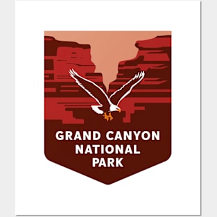 Grand Canyon Eagle Posters and Art